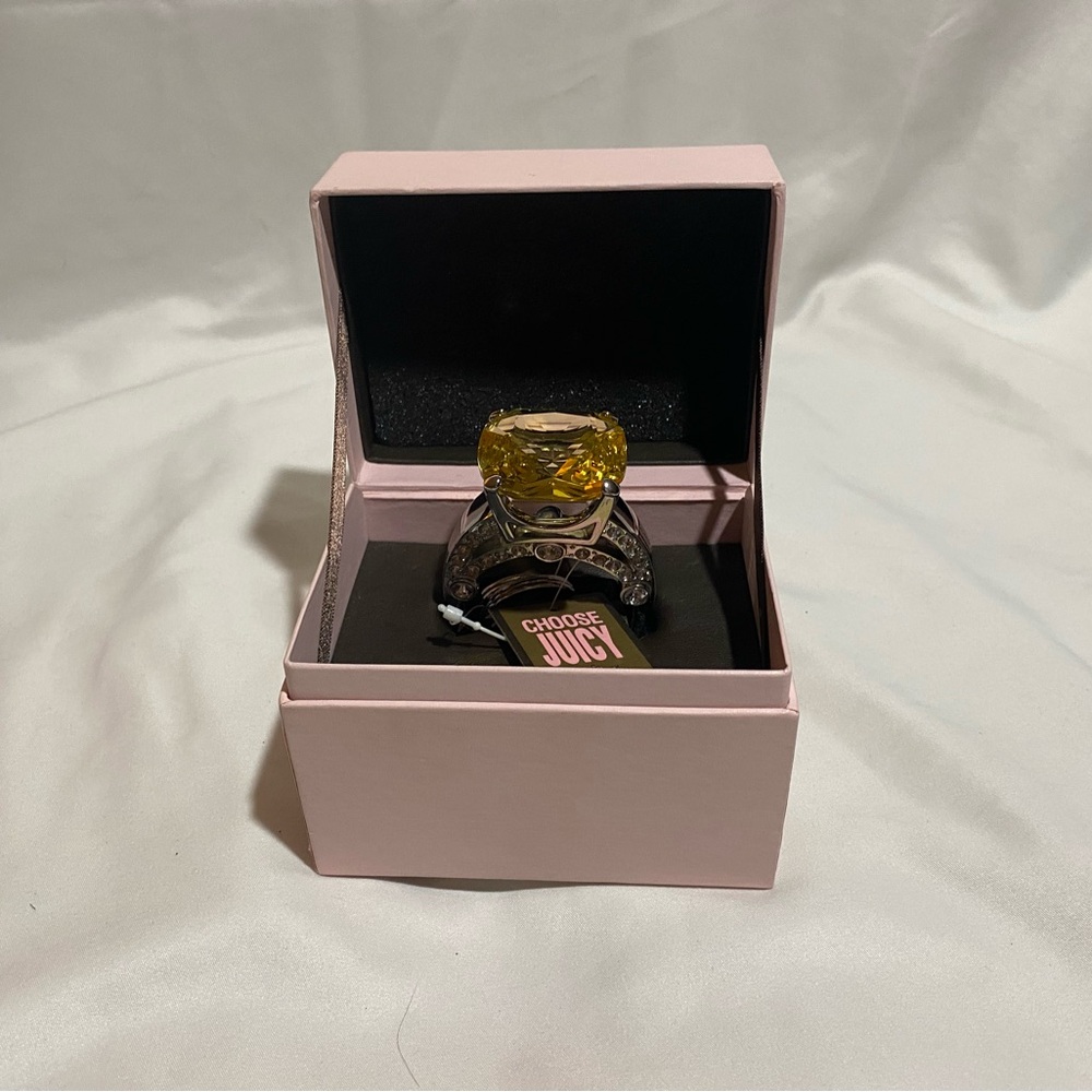 Juicy Couture Engagement Ring Keychains Bag Charm